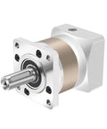 Planetary Gearbox For NEMA 23 Stepper Motor With 5:1 Gear Ratio, 15 Arc-Min Backlash, 10mm Shaft, 57mm Flange - front view