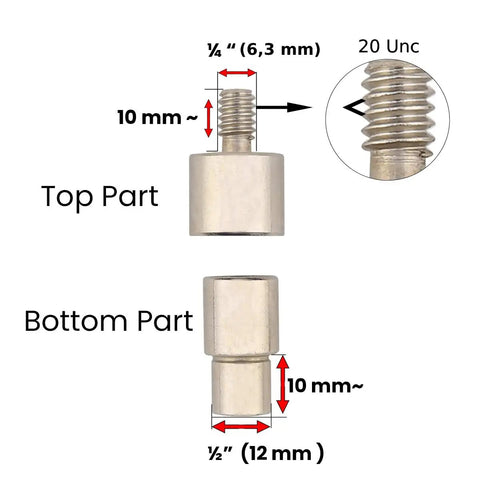 Top Shelf 9mm Double Capped Rivet Setter Dies For Universal Manual Hand Press Machines Hella Sturdy Steel Stamping Kits That Deliver Dead On Precision For Leather Repair