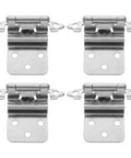 Heavy Duty Self Closing Cabinet Hinges For Kitchen And Bathroom Furniture In Iron Hidden Flush Mount Design Silent Close Mechanism
