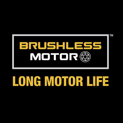 Brushless Motor icon emphasizing long motor life for 20V Max XR Brushless Drill/Driver With 3 Speed Modes, Tool Only, DCD991B.