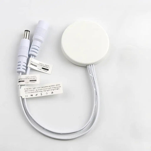 Touch Sensor Dimmer Switch For Led Strip Lights With Hidden Surface Control, compact design for cabinet lighting, 5V-24V DC support