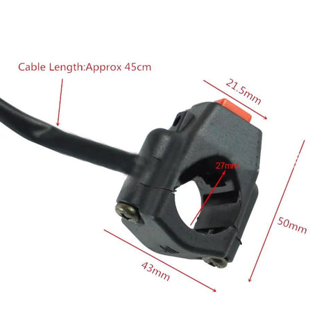 Dual Pack Motorcycle Kill Switch Kit With Start And Stop Buttons Red And Green Dual Control Ride Ready Weatherproof 22mm Handlebar Mount Universal Switch For Dirt Bike ATV Scooter Horn Headlight