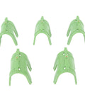 Top Tier 5-Piece Drywall Marking Tool Set For Electricians And DIY Pros To Nail Electrical Outlet Positions Fast With Clean Cuts And Zero Guesswork On Wall Layout Projects, featuring green ABS markers.