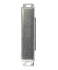 Magnetic Door Catch With 304 Stainless Steel Cabinet Latches for secure closure, chrome finish, front view.