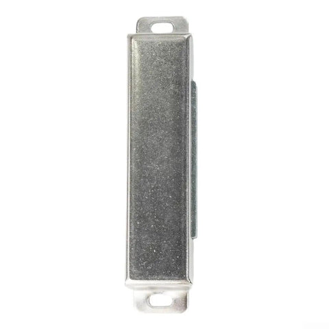 Magnetic Door Catch With 304 Stainless Steel Cabinet Latches for secure closure, chrome finish, front view.