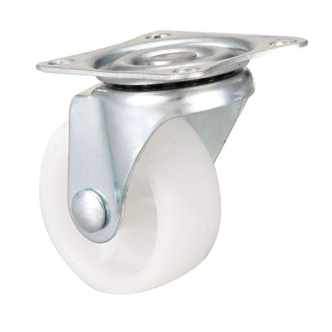 2 Inch Swivel Caster Wheels Made From Durable Polypropylene With 360 Degree Top Plate And Quiet Smooth Rolling 66 Lb Capacity Per Wheel