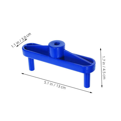 Professional Two Piece Woodworking Scribe Set Featuring Slick Ergonomic Center Scriber And Multi Function Marking Gauge For Furniture Creators Getting Spot On Results Without A Hitch, blue handheld center locator.