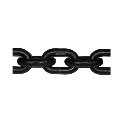 Prowinch 2 Ton Electric Chain Hoist With 20 Ft Lift And H3 Heavy Duty Grade For Continuous Industrial Warehouse Work G100 alloy steel chain close-up.
