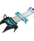 Harfang Crampons For Ski Touring And Mountaineering With Dope Adjustable Heel Lever Dual Front Bail Mounts and aluminum frame.