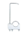 2 Inch Universal Exhaust Clamp With Heavy Duty Hanger For Auto And Truck Systems, 360 Degree Adjustable Muffler Bracket