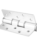 E Type Concealed Door Hinge With Hydraulic Automatic Closing And Damping Aluminum Construction Adjustable Speed Silent Operation Ideal For Interior Doors And Cabinets Rust Resistant Heavy Duty Door Closer Hinge