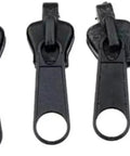 Universal Zipper Repair Kit With 6 Black Zipper Slides In 3 Sizes For Quick No Sew Zip Fix That Instantly Gets Your Coats Jeans Bags