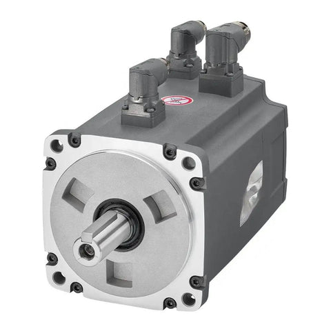 Beefy Industrial Servo Motor For Automation Grade Use With Rugged Construction And Long Service Life Flexible Mounting Reliable Motion Control For Robotics CNC And Heavy Duty Automation Systems front view