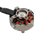 Close-up of single motor from Four Pack 2807 6S 1300KV Brushless Motors For FPV Drones And RC Quadcopters, highlighting durable shell
