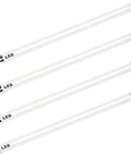 4 Pack 12 Inch T5 LED Replacement Bulbs F8T5DL, 5 Watts, About 530 Lumens, Daylight White 6500K, 120 Volt, Direct Replacement For Under Cabinet Lighting