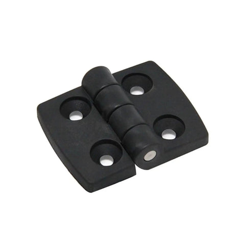Set Of 10 Black Plastic Door Hinges For Cabinets And Drawers With Bearing Butt Design No Fuss Easy To Install And Durable Hinge Hardware