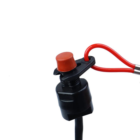 Beefed Up Boat Safety Kill Switch Lanyard Connector For Yamaha Suzuki Honda Tohatsu Hidea Outboards, Heavy Duty Nylon Rope Clip