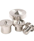 Four-Piece Dowel Center Pins Set Chrome Plated For Woodworking Tenon Marking And Joint Alignment In 6mm 8mm 10mm 12mm