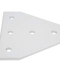 4 Pack T Shape Joining Plate for Aluminum Extrusion Frames, 5 Hole Heavy Duty Corner Bracket for 2020 3030 4040 Profiles, CNC Machined