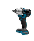 Cordless Brushless Impact Wrench With Fast Charge Battery For No Sweat Auto Repairs And Heavy Lifting Home Fixes Compact Design, side view. Compact and powerful tool.