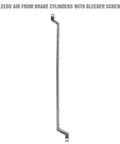 Dual Size Brake Bleeder Wrench for 8mm and 10mm Bleeder Screws, Heavy Duty S2 Steel, Offset Handle, No Slip Grip