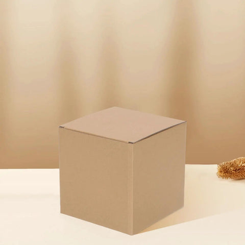 Six Pack Kraft Corrugated Boxes For Moving And Mailing, Heavy Duty Cardboard Small Boxes