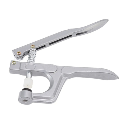 Must Have Go To Plastic Snap Set Kit With 150 T5 Buckles In Various Colors For Clothing And Sewing Projects Durable Plastic Snaps And Handy Snap Plier For DIY Repairs And Craft Projects, gray snap plier