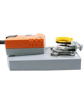 Gm230a 40Nm Damper Actuator For Hvac Ventilation Air Dampers AC 110 Volt AC 220 Volt Modulating flow controller side view.