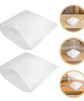 White EPE Foam Pouches 25 Pack Shockproof Moving Cushions For Fragile Dishes Ceramics Glassware And Packaging Supplies No Brainer Protection