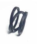 5 Pack Triangular Rubber Timing V Belts For Washing Machines And Appliances, Low Noise Operation, Durable Wear Resistant, Smooth Power Transmission, Long Lasting Performance For Washers, Refrigerators And Conveyors, black rubber belt shown