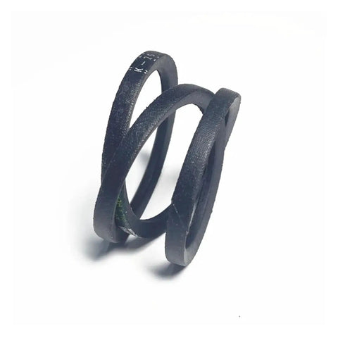 5 Pack Triangular Rubber Timing V Belts For Washing Machines And Appliances, Low Noise Operation, Durable Wear Resistant, Smooth Power Transmission, Long Lasting Performance For Washers, Refrigerators And Conveyors, black rubber belt shown
