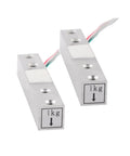 One Kilogram High Precision Miniature Load Cell Sensor Pack Of Two For Arduino DIY Projects Digital Weight Scale Modules Built For Makers Portable Kitchen Scale Components With 5 To 10 Volt Drive, two 1kg aluminum load cells