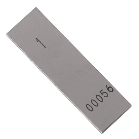 Gauge Block Set For Industrial Measurement Workhorse With High Accuracy 0.5mm To 100mm Range HRC 63 Hardness Built Tough 9mm Thick And 35mm Wide For Machinists And Metrology Labs, 1 mm steel block
