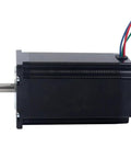 Side view of Nema 23 Stepper Motor 3Nm 425OzIn Holding Torque 5A 8mm Shaft Bipolar 57x57x100mm with 4 wires