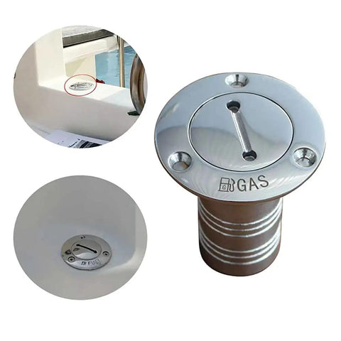 Two Pack Boat Gas Cap Key Made From 316 Stainless Steel Marine Replacement Key For Fuel Water Tank Fits Most Boats And Yachts Durable