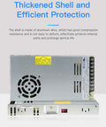 350W Power Supply Upgrade For Ender-3 V3 SE And V2 Neo S1 Pro S1 Plus K1 CR-10 SE Beefy Aluminum Case With Thickened Shell View