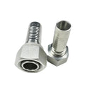 Built Like A Tank 45 Steel High Pressure Hydraulic Fitting Right Angle Barbed Tube Joint Adapter For Metric M22 To M42 Fits 13mm To 32mm Pipes Secure Seal Industrial Machines Pro Grade Durability Heavy Duty Repairs Zero Leak Risks Always Now, 45 steel right angle tube adapter