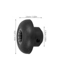 Blender Drive Socket Replacement Kit 4 Pcs Mushroom Head Plastic Gears Quick Install For Smoothies Slushies And Kitchen Blenders Boosting Blending Power And Overall Efficiency black 2.6cm drive socket
