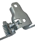 Premium Door Hinge Lower And Upper Set For Front Left Driver Side showing lower hinge with spring design for saggy door repair.