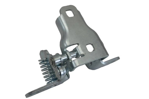 Premium Door Hinge Lower And Upper Set For Front Left Driver Side showing lower hinge with spring design for saggy door repair.