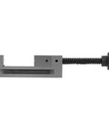 Heavy-Duty Industrial Machine Vise With Steady Clamping showing durable 20CrMoTi steel design and screw for clamping.