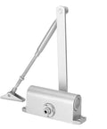 Home Use Adjustable Automatic Door Closer With No Hassle 90 Degree Positioning And Hydraulic System Smooth Self Closing For Standard Doors