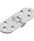 Flap Folding Cabinet Door Hinges With Concealed Support, Zinc Alloy Furniture Hardware, Flush Mounted Silver, Smooth Open And Close
