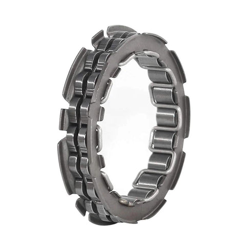 Starter Clutch One Way Bearing For Hyosung TE450S And TE450 Rapier Beefy Stainless Steel 20 Bead Assembly side view