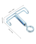 Laboratory 25 Piece Flat Jaw Spring Clamp Set For Flexible Latex Tubes Rubber Hose Water Stop Clip Secure Flow Control