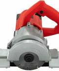Pro Grade Electric Tile Chamfering Tool For Precise 43 Degree Bevel Cuts With 1200W Motor and robust frame, front view.