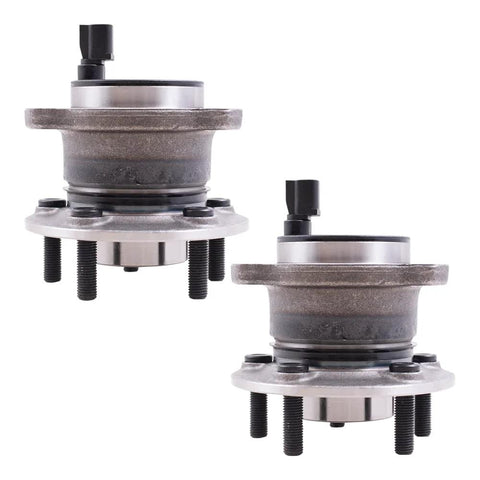 Double view of Beefy Rear Hub And Bearing Assembly For Ford Escape 2013 2019 FWD Without Park Assist Left Or Right Fits 2013 2018 Ford C Max And 2015 2018 Lincoln MKC Premium Aftermarket Replacement CV6Z1104F.