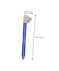 Heavy Duty Alloy Circular Scriber For Woodworking Marking Tool, 10-inch adjustable gauge with sharp pin for precise arcs.