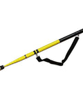 QuikStik Telescopic Cable Puller With Hook, yellow 18 foot extendable pole, powder coated aluminum rod, strap attached