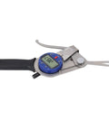 Horett Digital Dial Caliper 8 to 28mm Hole and Groove Depth Gauge with stainless steel and clear LCD display